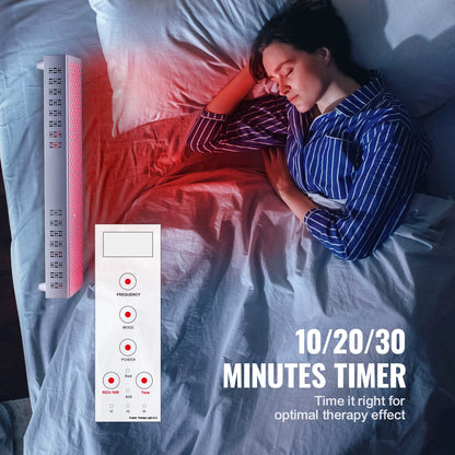 Succebuy Red Light Therapy for Whole Body Dual-Chip LEDS Pulse Red 660Nm near Infrared 850Nm Light Therapy Panel for Pain Relief
