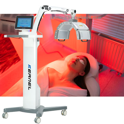 Professional Red Light Therapy Panel for Skin Healing after Laser Procedures Red Blue Yellow Light Therapy PDT KN-7000A