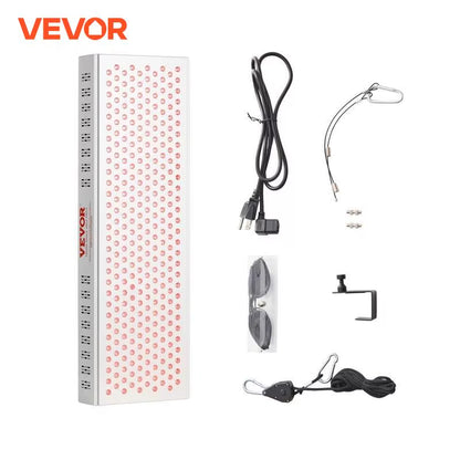 Succebuy Red Light Therapy for Whole Body Dual-Chip LEDS Pulse Red 660Nm near Infrared 850Nm Light Therapy Panel for Pain Relief